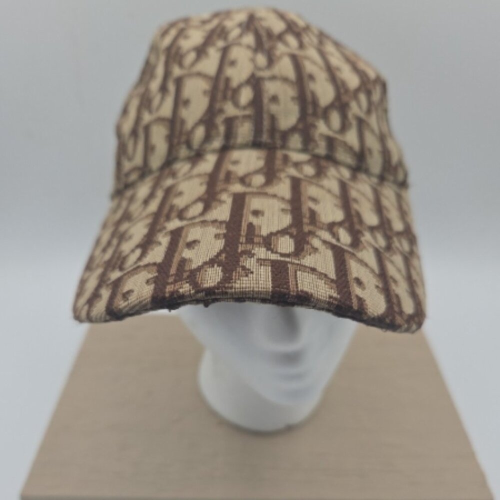 Christian Dior Oblique Jacquard Baseball Cap — Brown Monogram — Adjustable